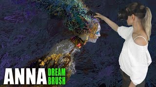 Bird Gamayun - Virtual reality painting (Tilt Brush)