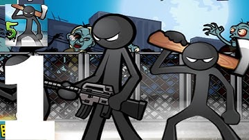 Anger Of Stick 5 : Zombie - Gameplay Walkthrough Part 1 (iOS, Android)