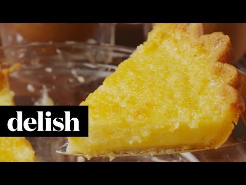 How To Make Buttermilk Pie | Delish