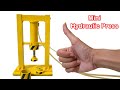 How to Make Mini Hydraulic Press