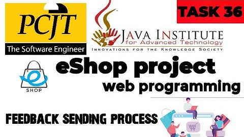 Web Project Task 36| java institute |  1st Year | e shop @javainstituteforadvancedte1415
