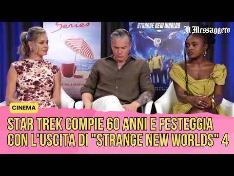 Video Star Trek compie 60 anni e festeggia con l'uscita di Strange New Worlds 4