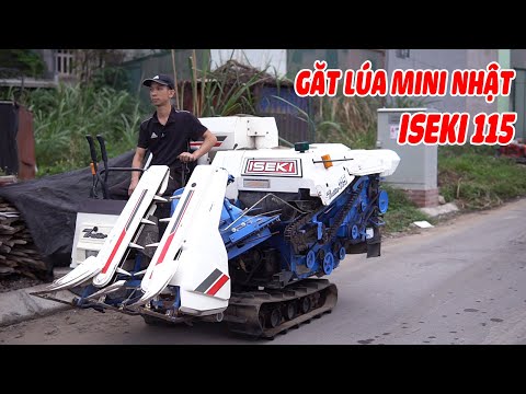 Video Máy Gặt Lúa Mini Nhật Bãi Iseki 115 Mới Tinh Chuẩn Bị... - youtube