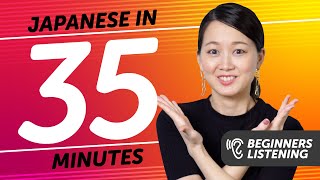 35 Minutes Of Japanese Listening Comprehension For Beginners