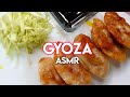 HOW TO MAKE GYOZA | ASMR #potstickers #gyoza #recipes #homecooking #asmr