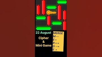 22 August Hamster Kombat Cipher Code & Mini Game #gaming #hamstergaming