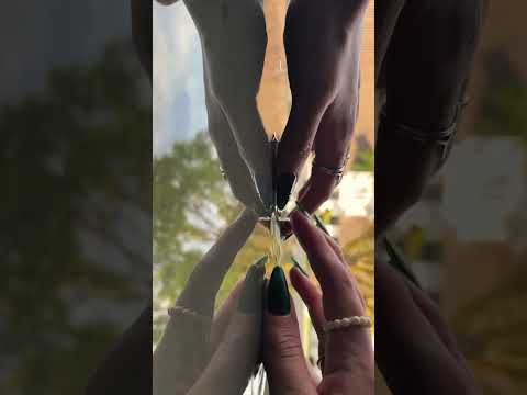 Spring puddle ASMR #asmr #waterasmr #natureasmr #outdoorasmr #tappingasmr