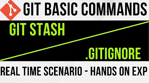 What is Git Stash | What is Gitignore | Git Stash Vs Gitignore | Git Tutorial for Beginner and Exp