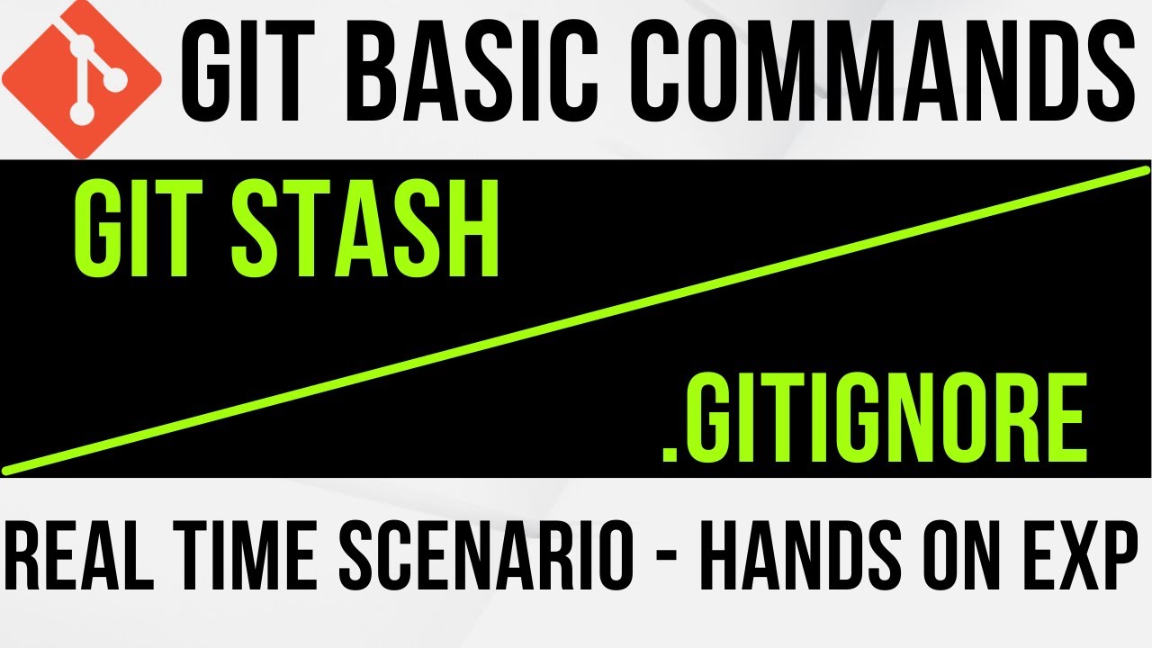 What is Git Stash | What is Gitignore | Git Stash Vs Gitignore | Git ...