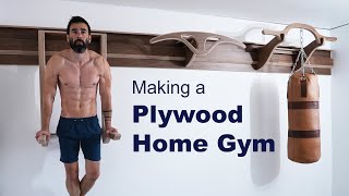 Plywood Home Gym | DIY Fitness Equipment