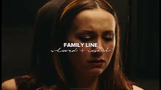 Conan Gray - Family Line (slowed & reverb)