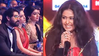 Young and Nervous Avika Gor Initiates Her Speech in Telugu | SIIMA