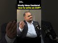 How to Write New Zealand Visa SOP? #shorts #studyinnewzealand