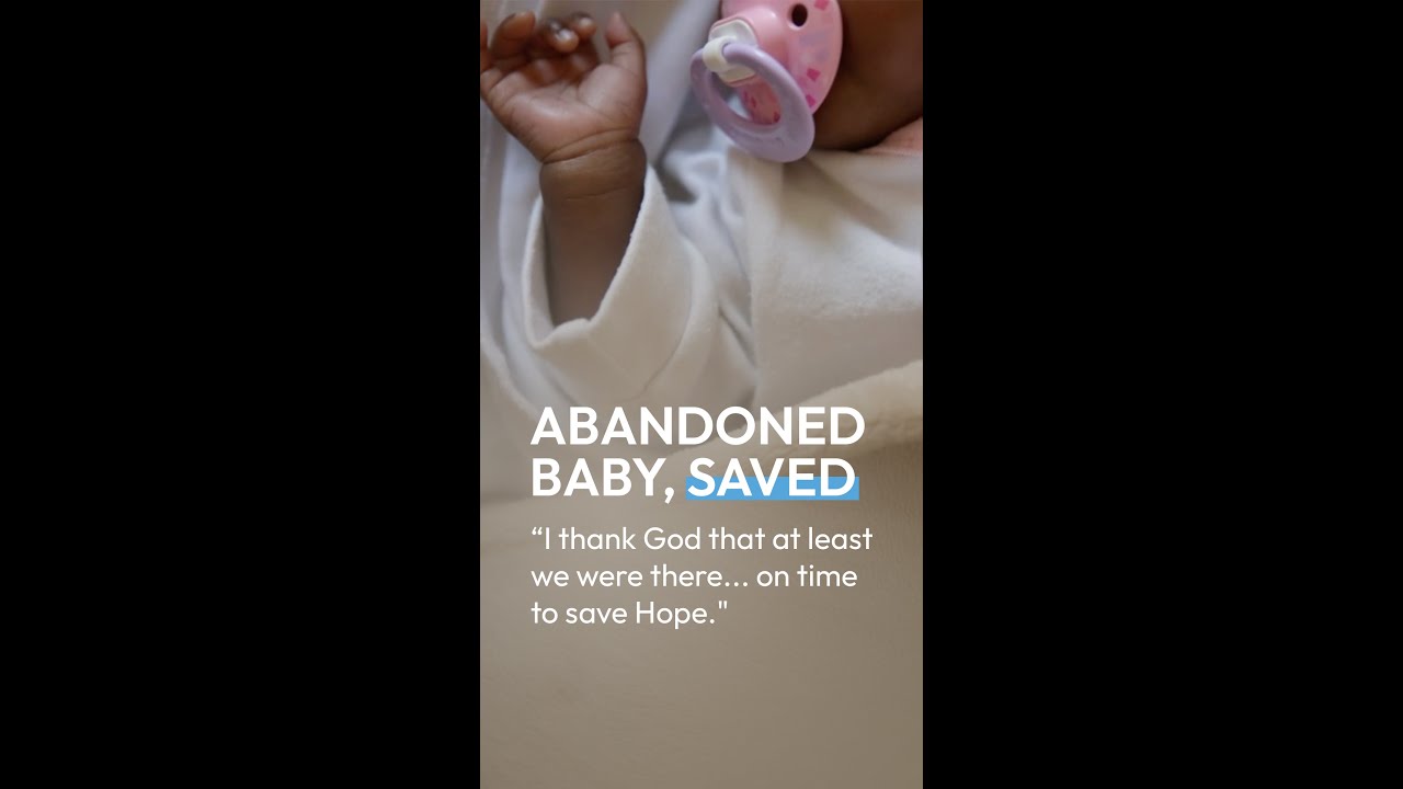 ABANDONED BABY, SAVED