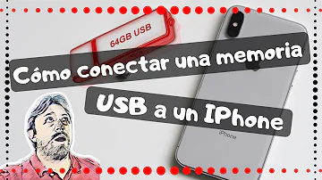 ¿Cómo puedo pasar las fotos de mi iPhone a un USB?