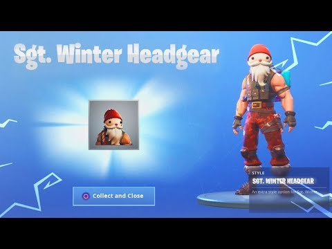 Sergeant winter fortnite skin