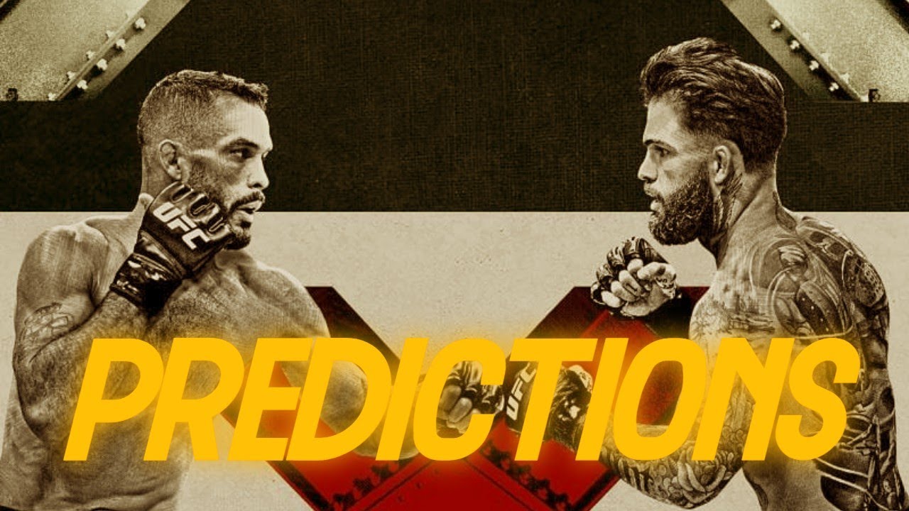 UFC Fight Night Cody Garbrant vs Rob Font