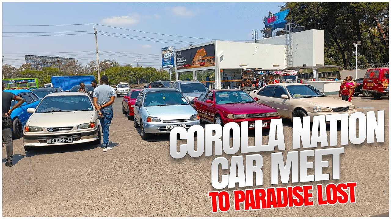 Corolla Nation 🇰🇪: INSANE Car Meet & Road Trip to Paradise Lost In Kiambu | Toyota 110 POV Drive!