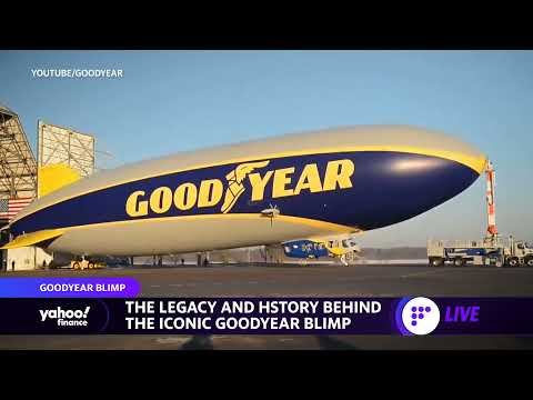Take a ride inside the Goodyear Blimp, plus a look at the legacy and history of the iconic ride