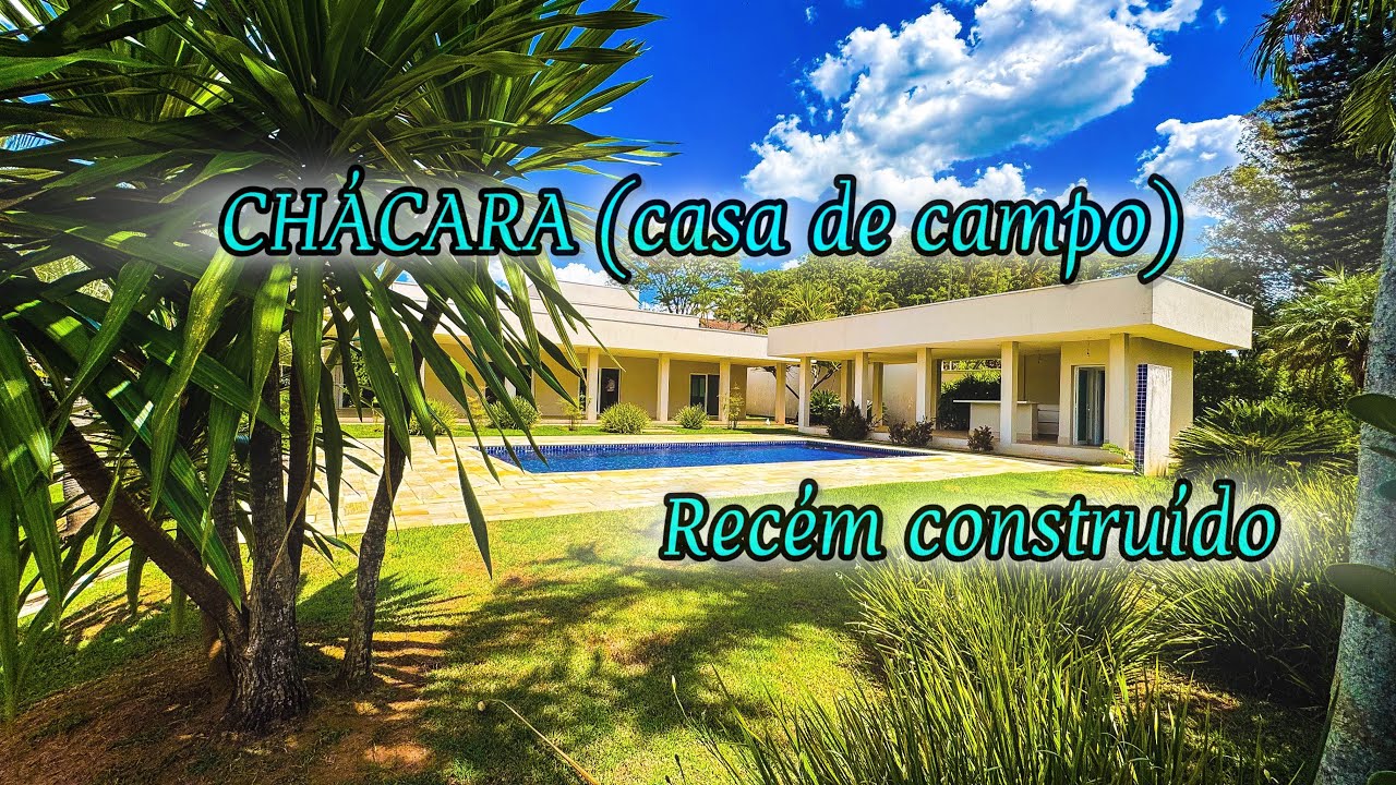 CHÁCARA (CASA DE CAMPO) NOVA EM CONDOMÍNIO NA CIDADE DE INDAIATUBA 