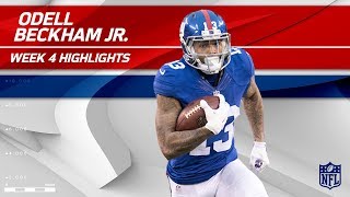 Odell Beckham Jr. Highlights | Giants Vs. Buccaneers | Wk 4 Player Highlights Odell Beckham Jr. Highlights | Giants Vs. Buccaneers | Wk 4 Player Highlights