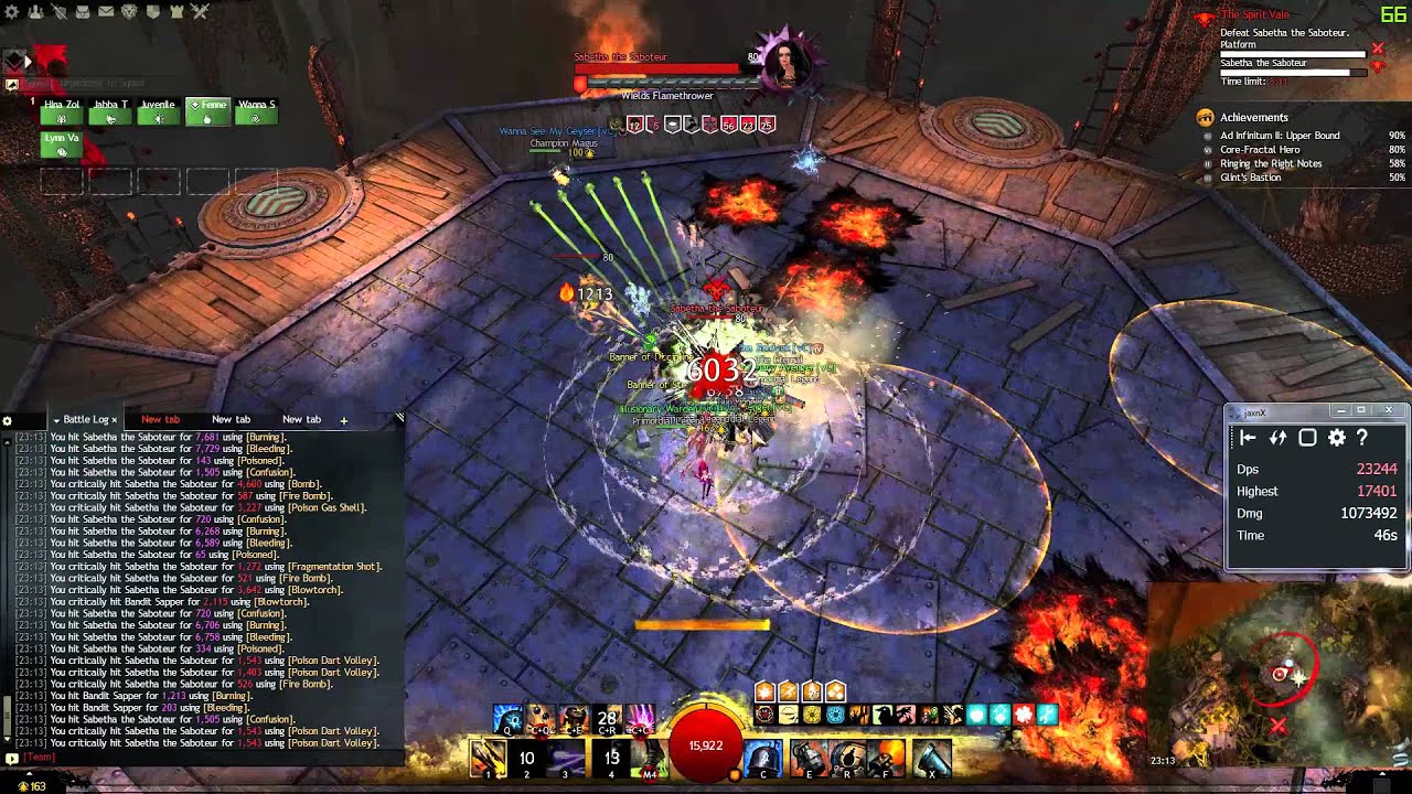 Gw2: Condi Engineer DPS - YouTube