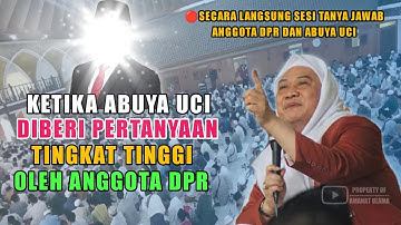 Anggota dpr ini n3kad bertanya kepada abuya uci