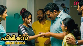 Philip's Malayalam Movie | Mukesh yells at his daughter for creating chaos at school | Mukesh