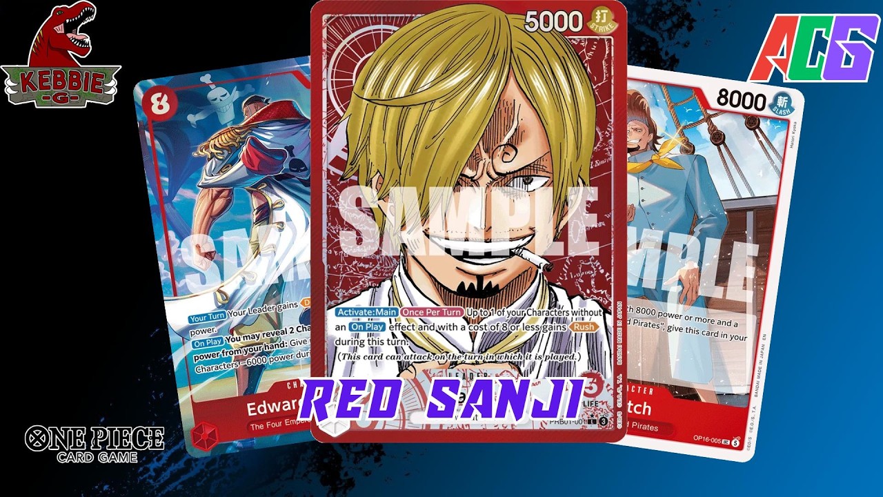 Red Sanji | One Piece TCG | OP16 Gameplay - YouTube