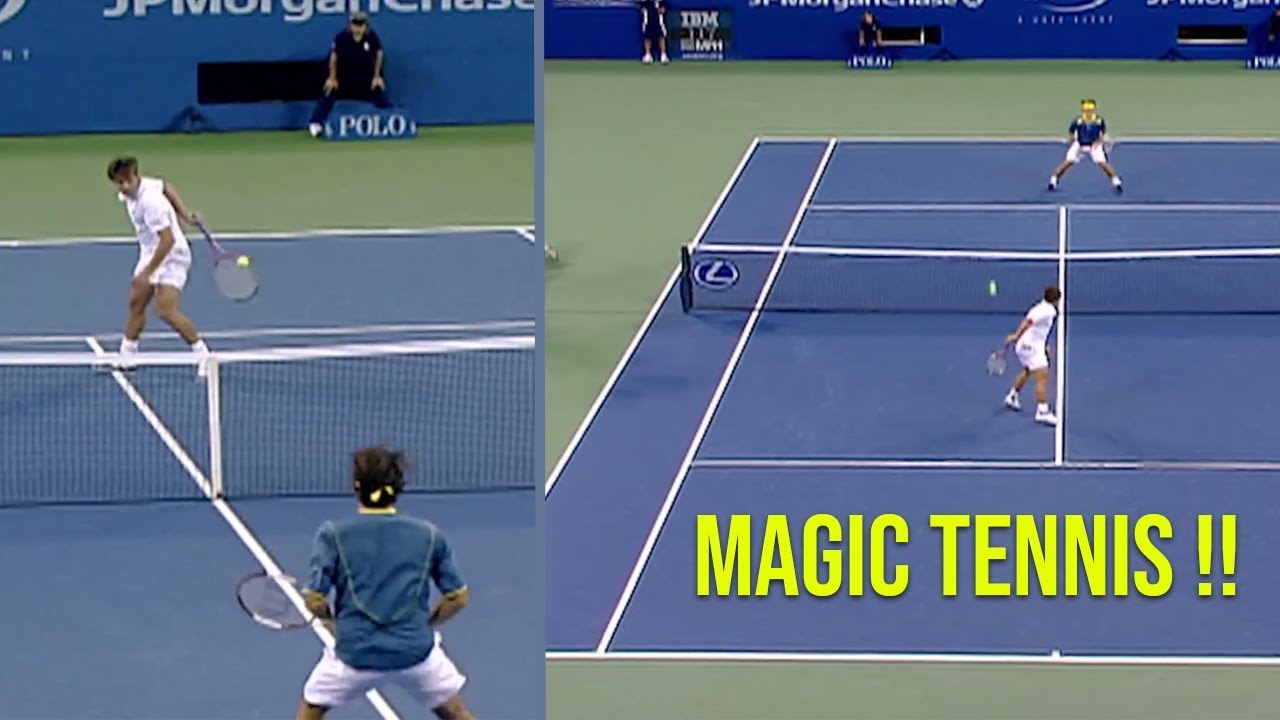 The Magician Who Stole the Show from Roger Federer | Tennis Circus