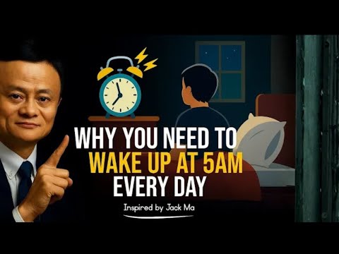 Why you need to wake up at 5AM Everyday|| Motivational video by Jack Ma
