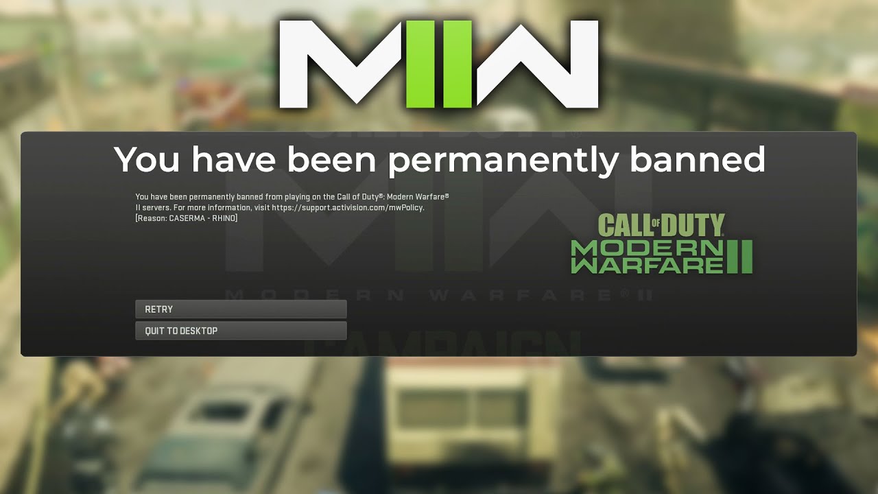 iTWire - Permanently banned from Call of Duty: Modern Warfare for no reason