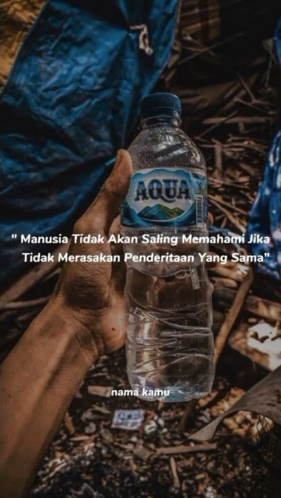 story wa 30 detik | manusia tidak akan saling memahami