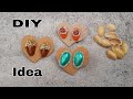 Easy &amp; cute earrings made from Pista shell