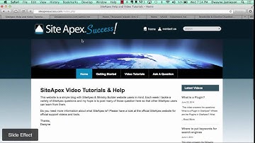 Change Transition Settings with your Site Apex Ad Campaign Slideshow