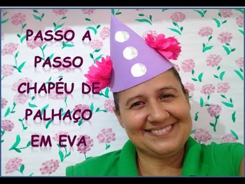 pics Molde Chapeu De Aniversario Eva chapeu do palhaco de eva