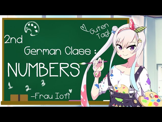 【German Class #2】Eins, zwei, drei! Numbers!【hololive-ID】のサムネイル