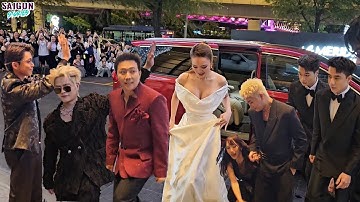 Dàn sao bước xuống xe: Emily vấp té trong tay Big Daddy; Trấn Thành,Lan Ngọc, Jun Phạm đầy thần thái