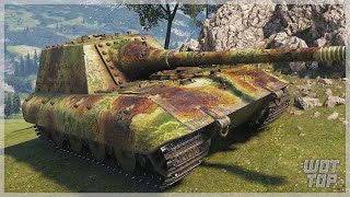 Jagdpanzer E 100 - 12.4К УРОНА 11 ФРАГОВ - World of Tanks
