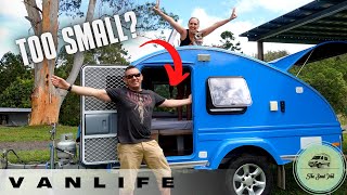 We swapped VANLIFE for PODLIFE! | Is a teardrop camper really for us?!