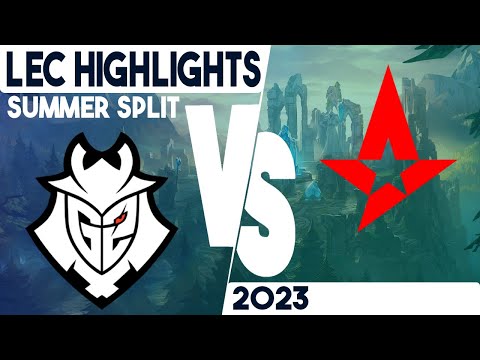 G2 vs AST Highlights  | LEC Summer 2023 Week 2 Day 3 | G2 Esports vs Astralis