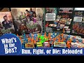 RUN FIGHT OR DIE: RELOADED Board Game Unboxing - What's in the Box?