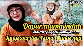 Dapur mama indah - masak spaghetti nanas di subang