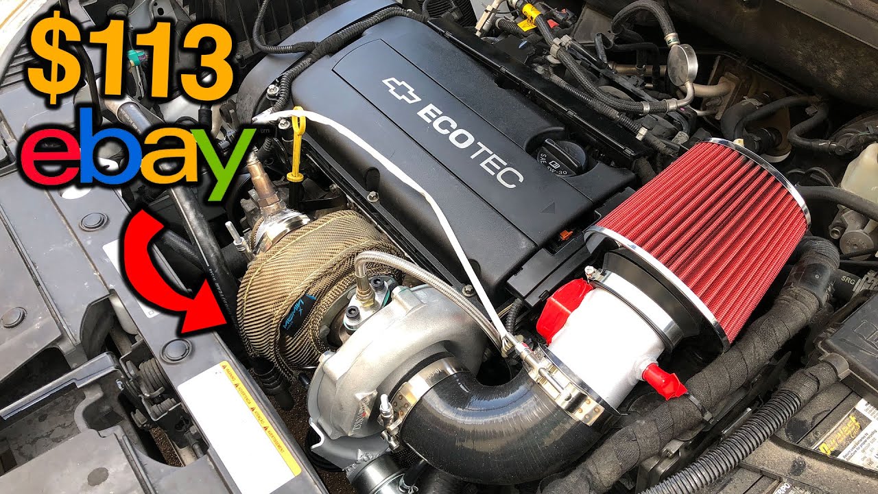 Installing the $113 eBay Turbo on the Chevy Cruze 1.8 Daily Driver Part
