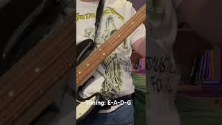 The Frayed Ends of Sanity by Metallica (bass cover) Sean Brown