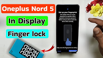 Oneplus nord 5 display fingerprint lock | OnePlus Nord 5 display finger lock kaise lagaye