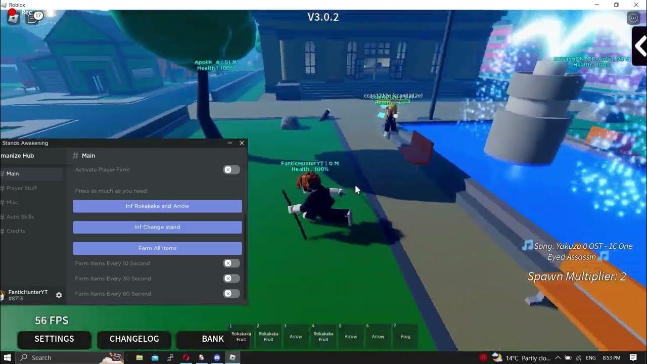Stands Awakening autofarm script YouTube