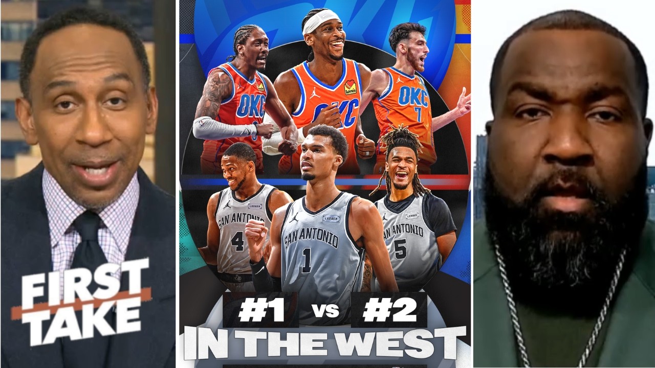 FIRST TAKE | I'm taking Spurs over Thunder in West! - Stephen A. high on Victor Wembanyama right now