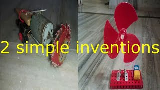 2 Simple inventions from DC motor