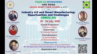Organized by: department of industrial and production engineering
date: 20 - 24 july, 2020
